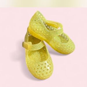 GAP Kids Glittery Yellow Sandals